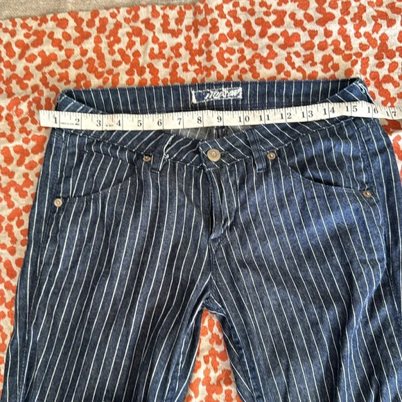 Hudson blue pinstripe denim jeans size 27 - Picture 9 of 12
